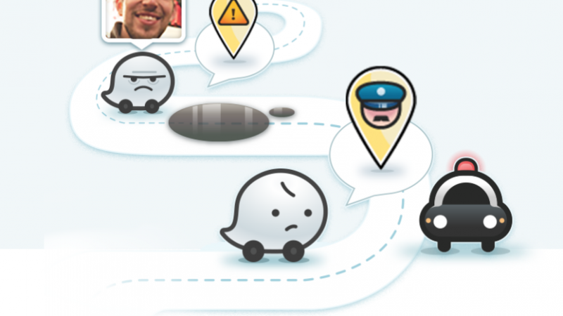 Polícia problema com Waze